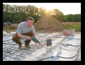2006-06-07 Kellerdecke 1 - Elektroleerrohrinstallation